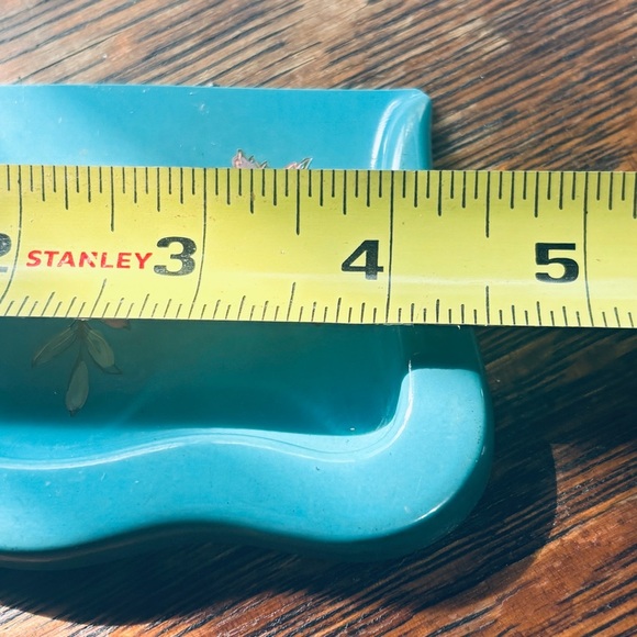 Vintage nesting crumb trays catcher scraper floral dining butler decor - Picture 4 of 6